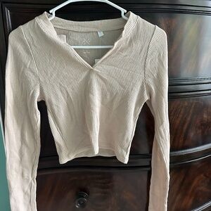 Pacsun Tan Long Sleeve